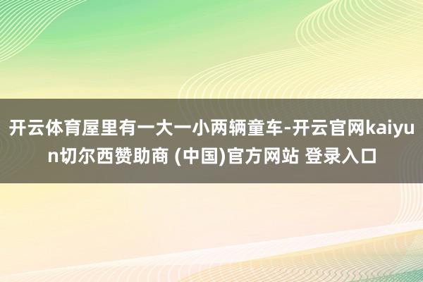 开云体育屋里有一大一小两辆童车-开云官网kaiyun切尔西赞助商 (中国)官方网站 登录入口