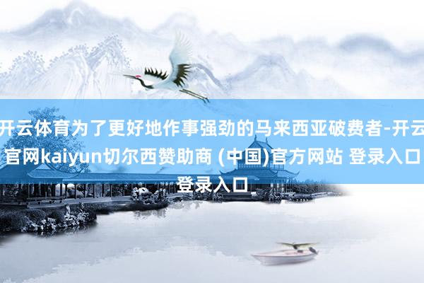开云体育为了更好地作事强劲的马来西亚破费者-开云官网kaiyun切尔西赞助商 (中国)官方网站 登录入口