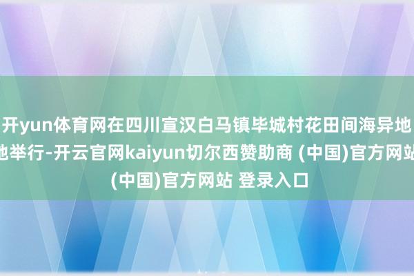 开yun体育网在四川宣汉白马镇毕城村花田间海异地村创客营地举行-开云官网kaiyun切尔西赞助商 (中国)官方网站 登录入口